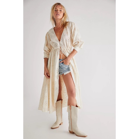 Free People Ashbury Swirl Maiden Robe by Jen’s Pirate Booty - Picture 1 of 9